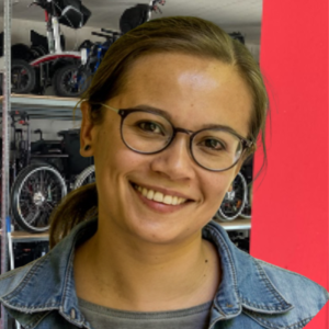 Michelle Pfister, Fachfrau für soziale und berufliche Integration